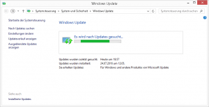 Windows Update Suche