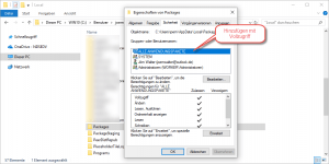 Windows 10 Suche ALLE ANWENDUNGSPAKETE
