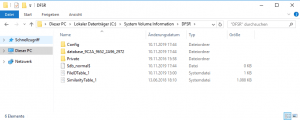DFS Folder System Volume Information