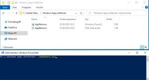 Windows Apps mithilfe einer XMl Datei entfernen
