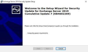 Exchange Server 2019 Cumulative Update 7 KB4602269