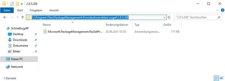 Nupkg NuGet-Paket Installieren - Der Windows Papst - IT Blog Walter