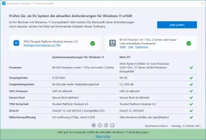 Was testet Windows 11 Check & Enable überhaupt