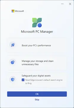 PC Manager von Microsoft funkt nach China